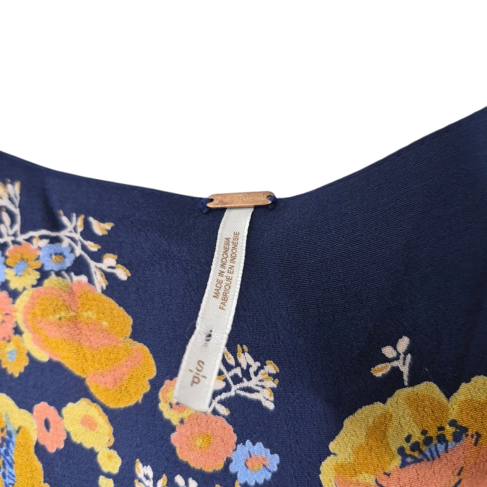 Free‎ People Jess Wrap Floral Maxi Dress Size Small